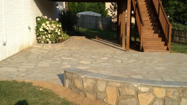 Flagstone Patio in Reston, VA