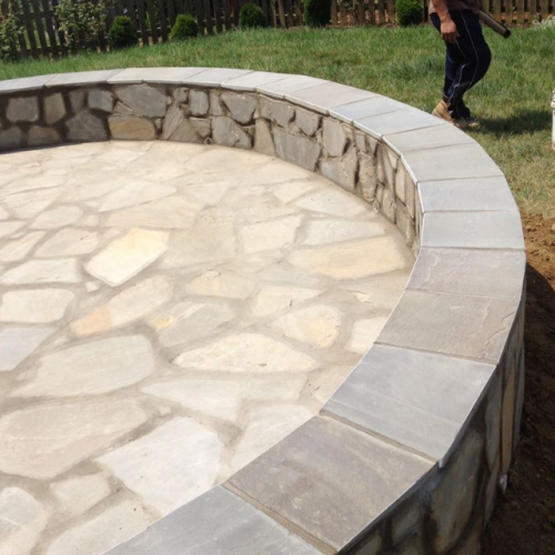 Flagstone Patio in Reston, VA