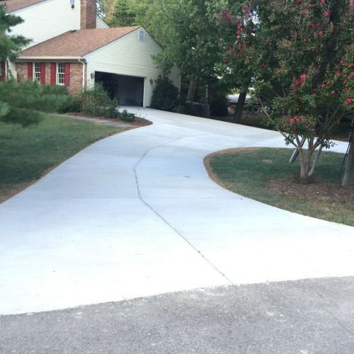 Concrete Garage Floor and Driveway Replacement in Alexandria, VA - Wright's Concrete