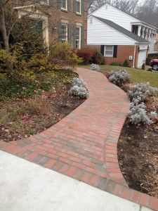 Brick Walkway in Alexandria, VA - Wright's Concrete