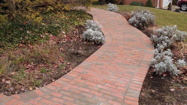 Brick Walkway in Alexandria, VA - Wright's Concrete