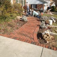 Brick Walkway in Alexandria, VA - Wright's Concrete