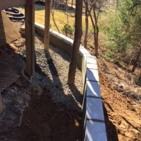 Block Retaining Wall in Vienna VA - Wright's Concrete