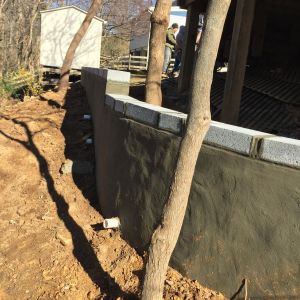 Block Retaining Wall in Vienna VA - Wright's Concrete