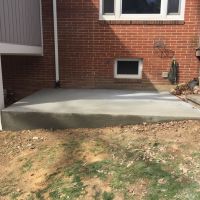 Flagstone Walkway, Concrete Jacuzzi and Shed Pads in Annandale, VA - Wright's Concrete