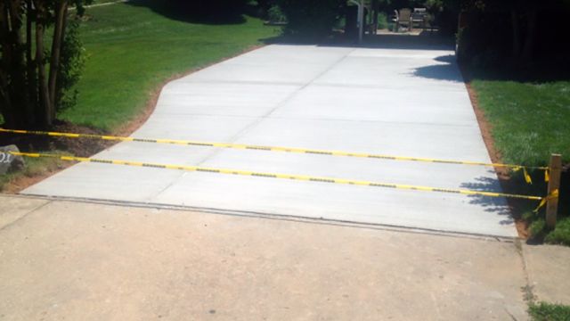 Concrete Driveway in Ashburn, Virginia - Wright's Concrete