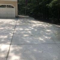 Concrete Driveway and Sidewalk with Brick Borders, Alexandria, Virginia - Wright's Concrete