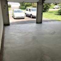 Concrete Garage Floor and Flagstone Sidewalk and Stoop in Sterling, Virginia - Wright's Concrete