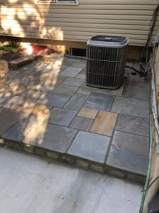 Patio and Sidewalk in Springfield, Virginia - Wright's Concrete