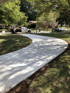 Concrete Driveway in Vienna, Virginia - Wright's Concrete