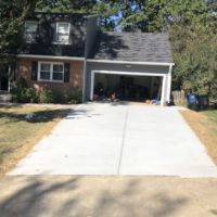 Pennsylvania Variegated Flagstone Stoop and Sidewalk in Lorton, Virginia - Wright's Concrete