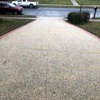 Exposed Aggregate Driveway, Falls Church, VA - Wright's Concrete
