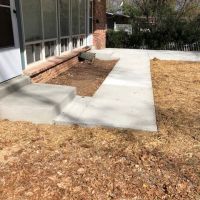 Concrete Driveway and Sidewalk in Annandale, Virginia