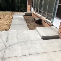 Concrete Driveway and Sidewalk in Annandale, Virginia