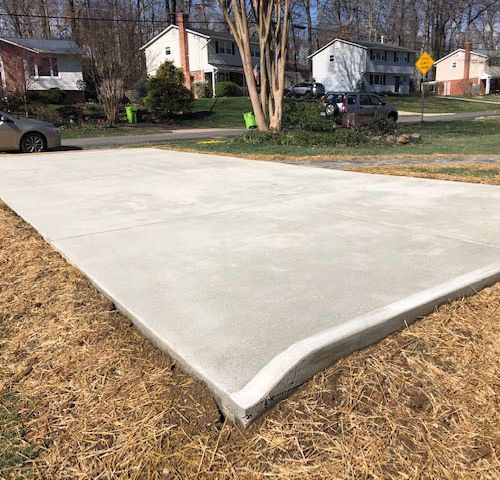Driveway, Porch, Sidewalk in Springfield, Virginia from Wright's Concrete