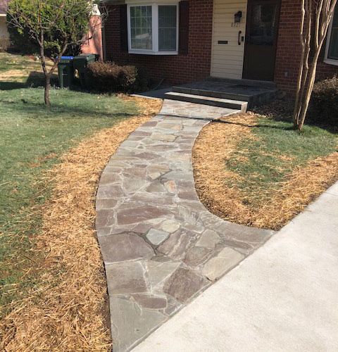 Driveway, Porch, Sidewalk in Springfield, Virginia from Wright's Concrete