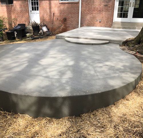 Concrete Patio in Vienna, VA from Wright's Concrete