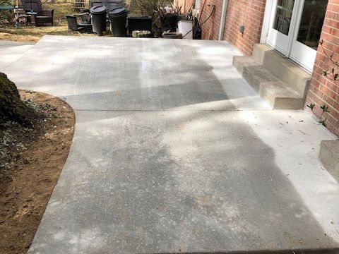Concrete Patio in Vienna, VA from Wright's Concrete